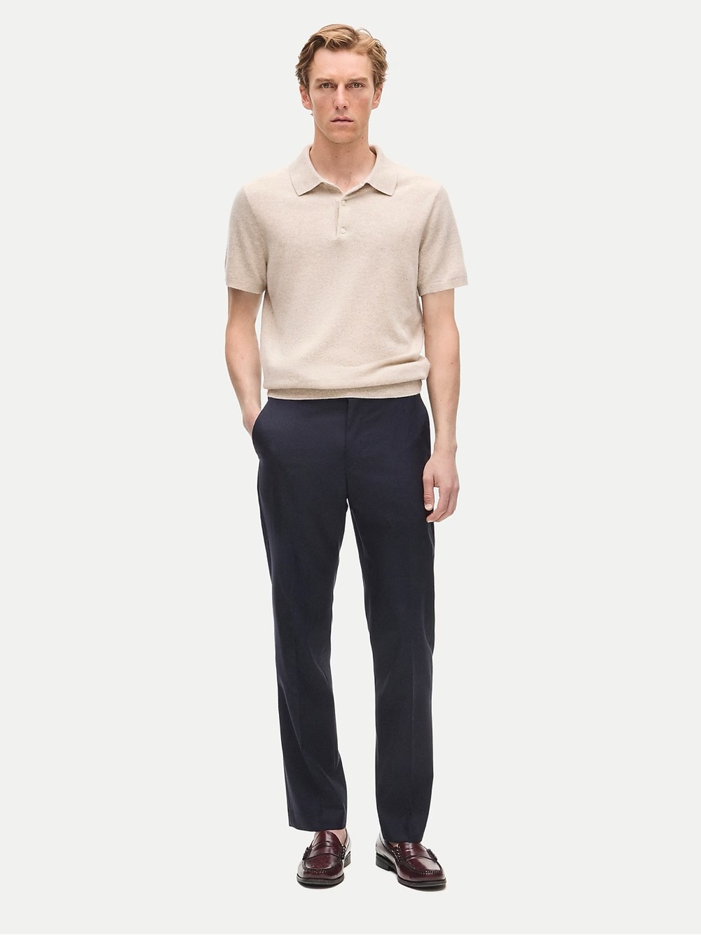 J.Crew $250 Crosby Classic Fit Suit Pant Deep Navy Loro Piana Italian Wool 30x30